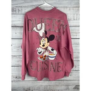 Disney Spirit Jersey Minnie Mouse 25th Anniversary Epcot Queen of Cuisine Pink